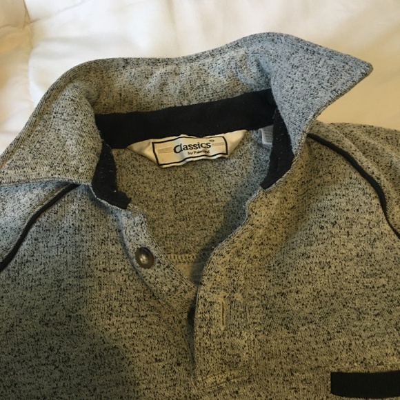 Vintage 90’s Classics by Palmland collared sweatshirt, medium - Picture 3 of 7